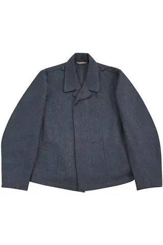 GUWE-005 제2차 세계대전 독일 공군 전쟁 전기급/중위급 블루 그레이 울 비행복 플리거블루스