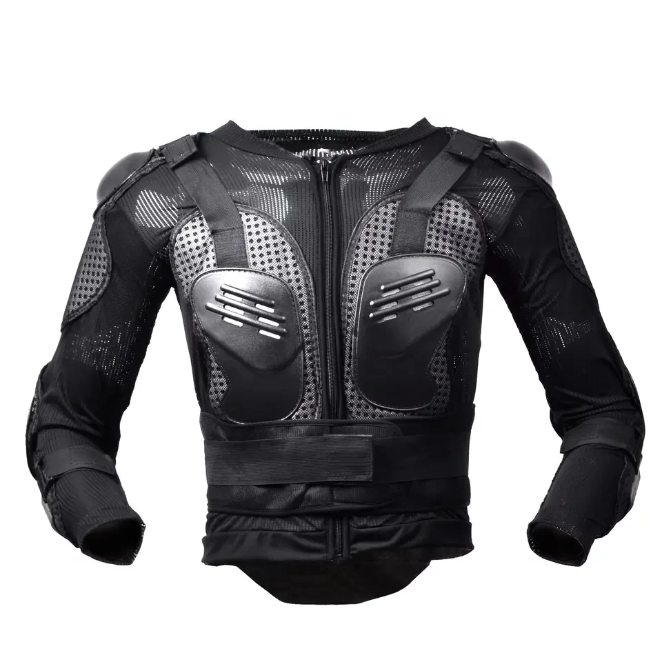 Motorcycle Full Body Armor Jacket - Durable Motocross Turtle Back Protection Gear