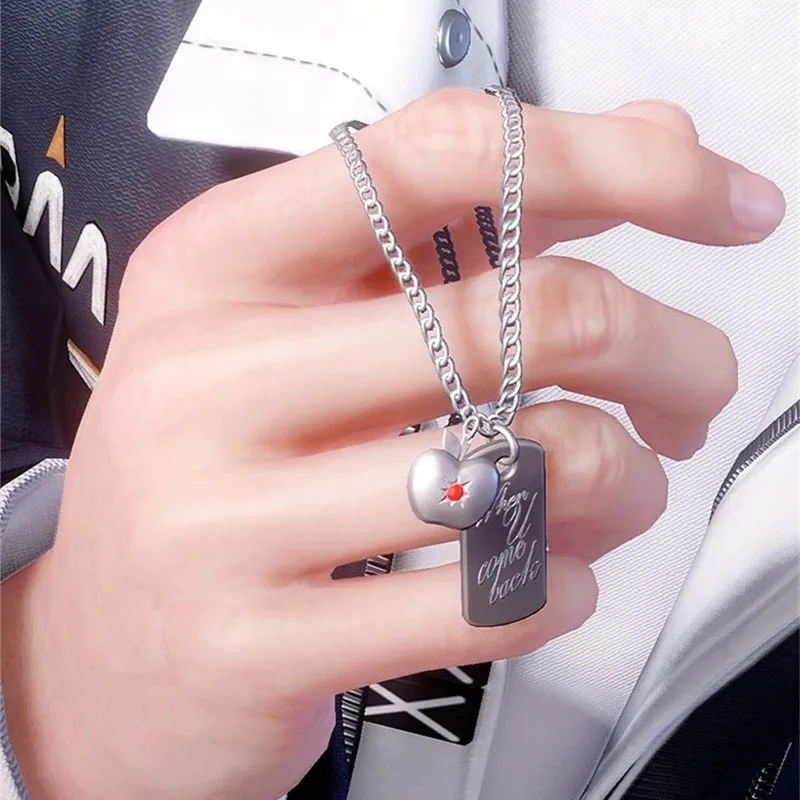 Caleb Pendant Necklace, Love and Deep Space Gift