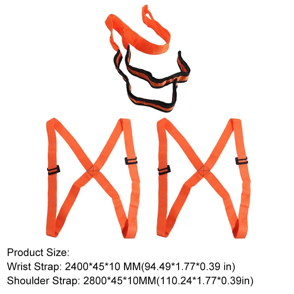 High-efficiency Furniture Moving Carrying Straps Heavy Duty Labor-saving Transport Belt Ropes Professional Strong Load Bearing