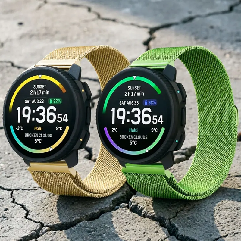 Milanese Loop Armband für Suunto RUN Vertical 2 RACE S Race 2 Armband 5 PEAK 9 Peak PRO DLC 3 20mm 22mm Fitness-Uhrenzubehör