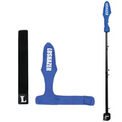 Magic Cable Band Belt Elastic Tools Protective Sleeve Fishing Rod Strap Fish Pole Covers Protector+Tie Wrap