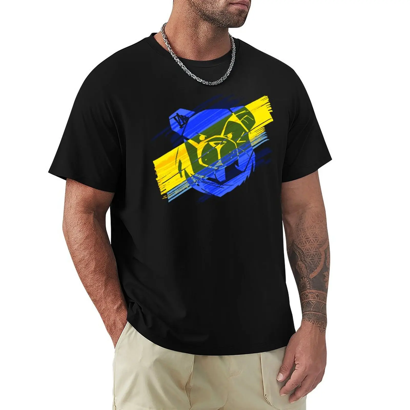 ROBUST BEAR TRACES 01 T-Shirt man t shirts for men T-Shirt
