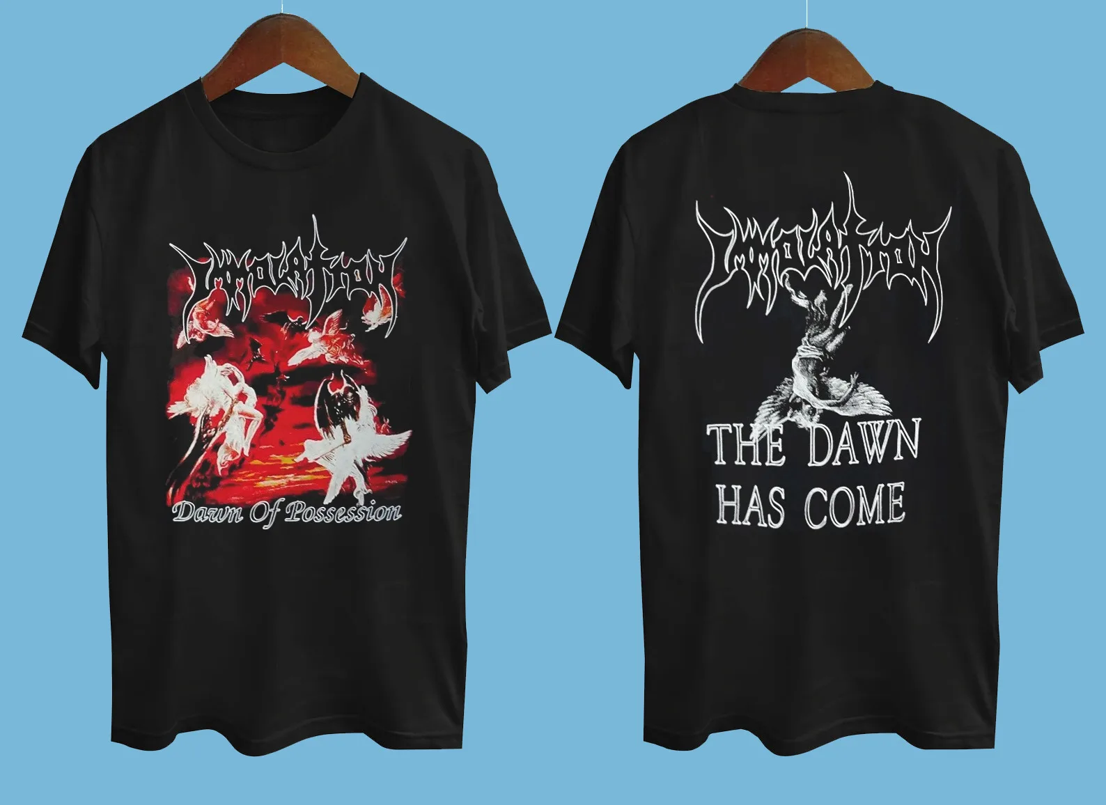 Immolation amanecer de la possesión Camisa negra de manga corta de todas las tallas