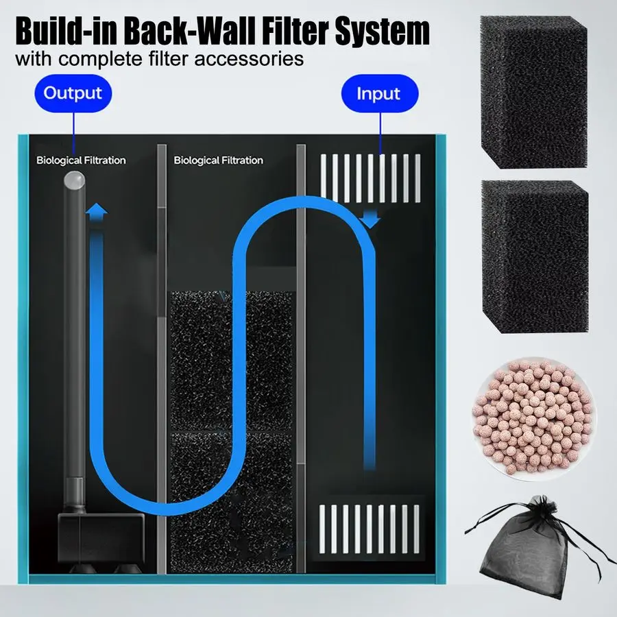 2.5 Gallon Betta Aquarium Kit 2