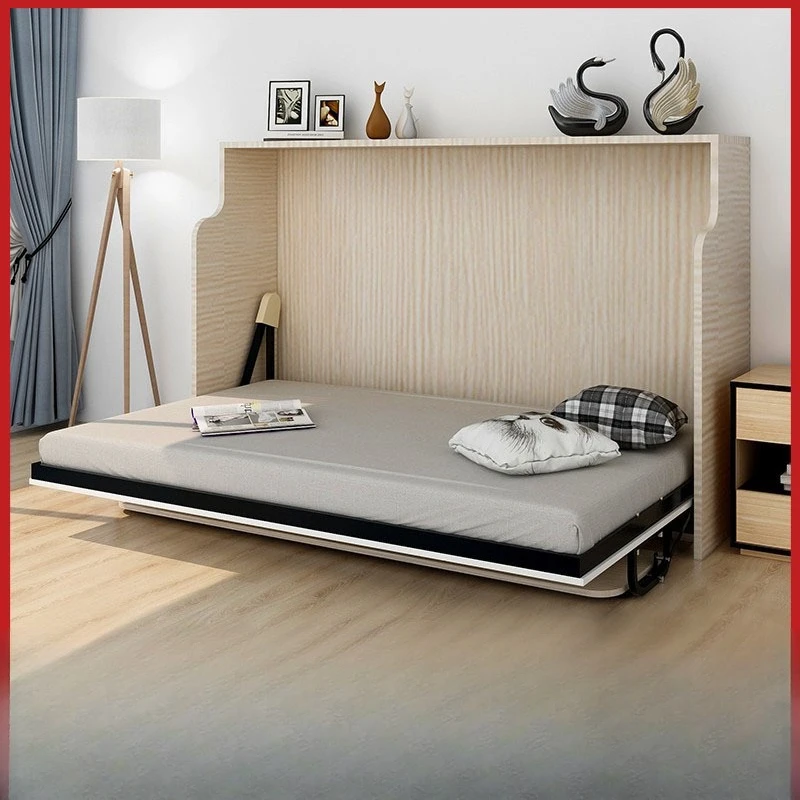 

Multifunctional rollover table table ear folding invisible bed thickened keel frame Murphy bed wall bed hardware accessories