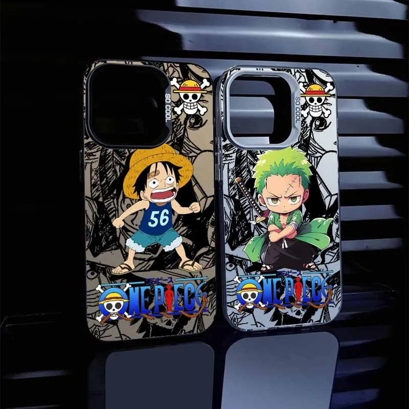 Cool Ones Piece Anime Cover For Samsung Galaxy S26 S25 Edge S24 S23 S22 S21 S20 FE Ultra Plus Colorful Phone Case