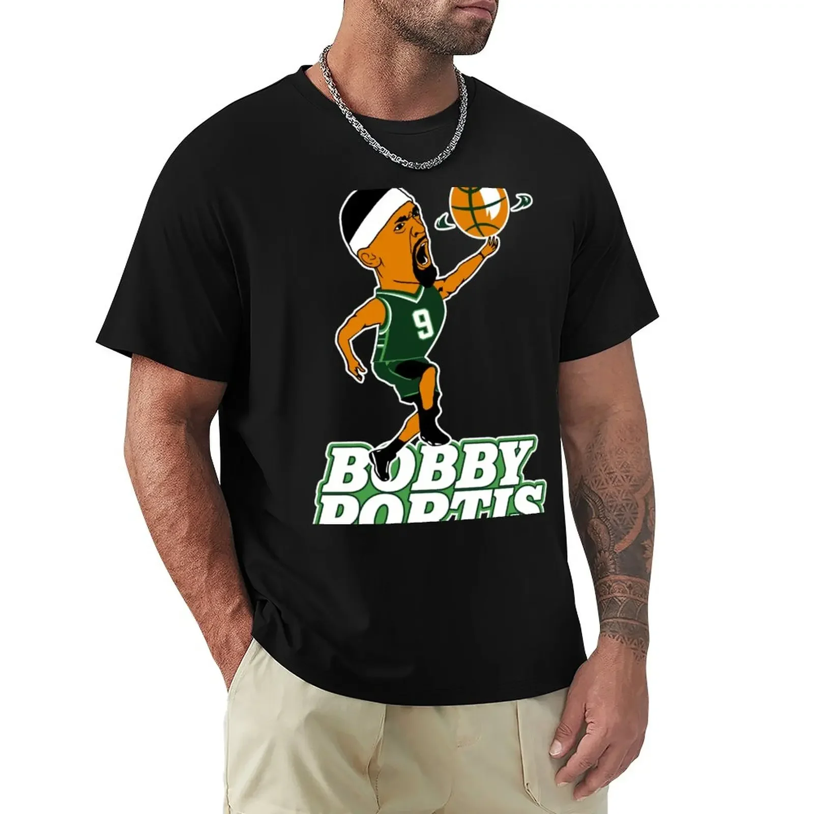 Bobby Portis T-Shirt aesthetic clothes graphics mens graphic t-shirts funny