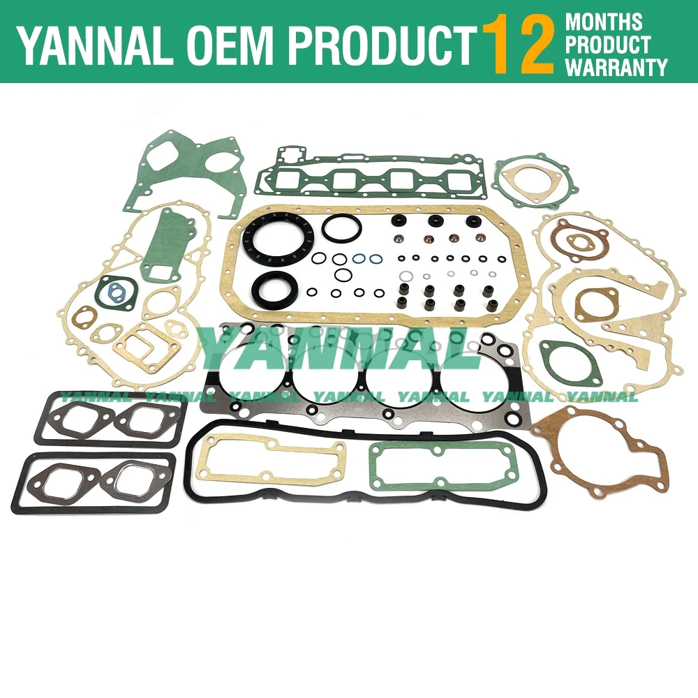 4BD1 4BD1T Overhaul Gasket Kit For Isuzu Engine Hitachi EX100 EX90 EX120 EX150