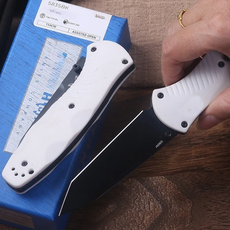 New BM583 Folding Knife Outdoor Portable Boutique Small Knife EDC Tool Knife High Hardness