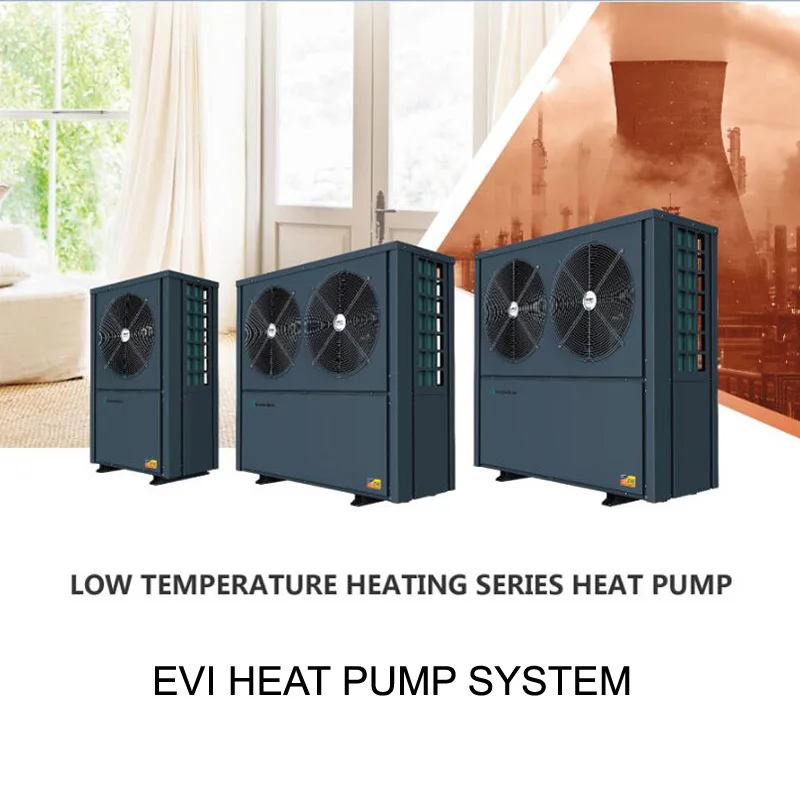 【2026】Pompa ciepła EVI do podgrzewania wody, funkcja chłodzenia i ogrzewania, jednostka zasilana energią powietrza z certyfikatem CE