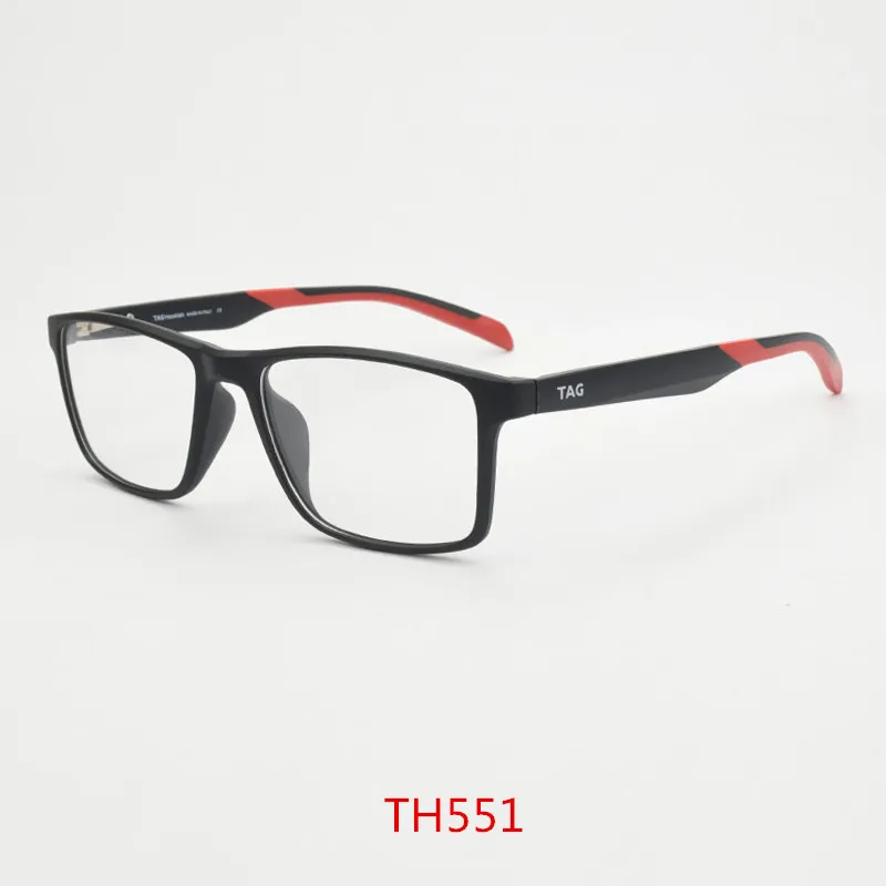 

551 Ultralight Fashion Retro Square Glasses Frame Men TR90 Optical Prescription Women's Myopia Eyeglasses Frames motion Eyeglass