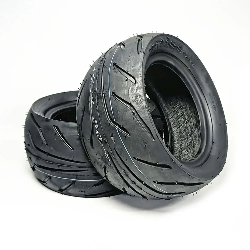 

10 Inch 10x4.50-6 Electric Scooter Tubeless Tyre Non-slip Damped Pneumatic Tire For E-Scooter Kickscooter Tyre Accessories