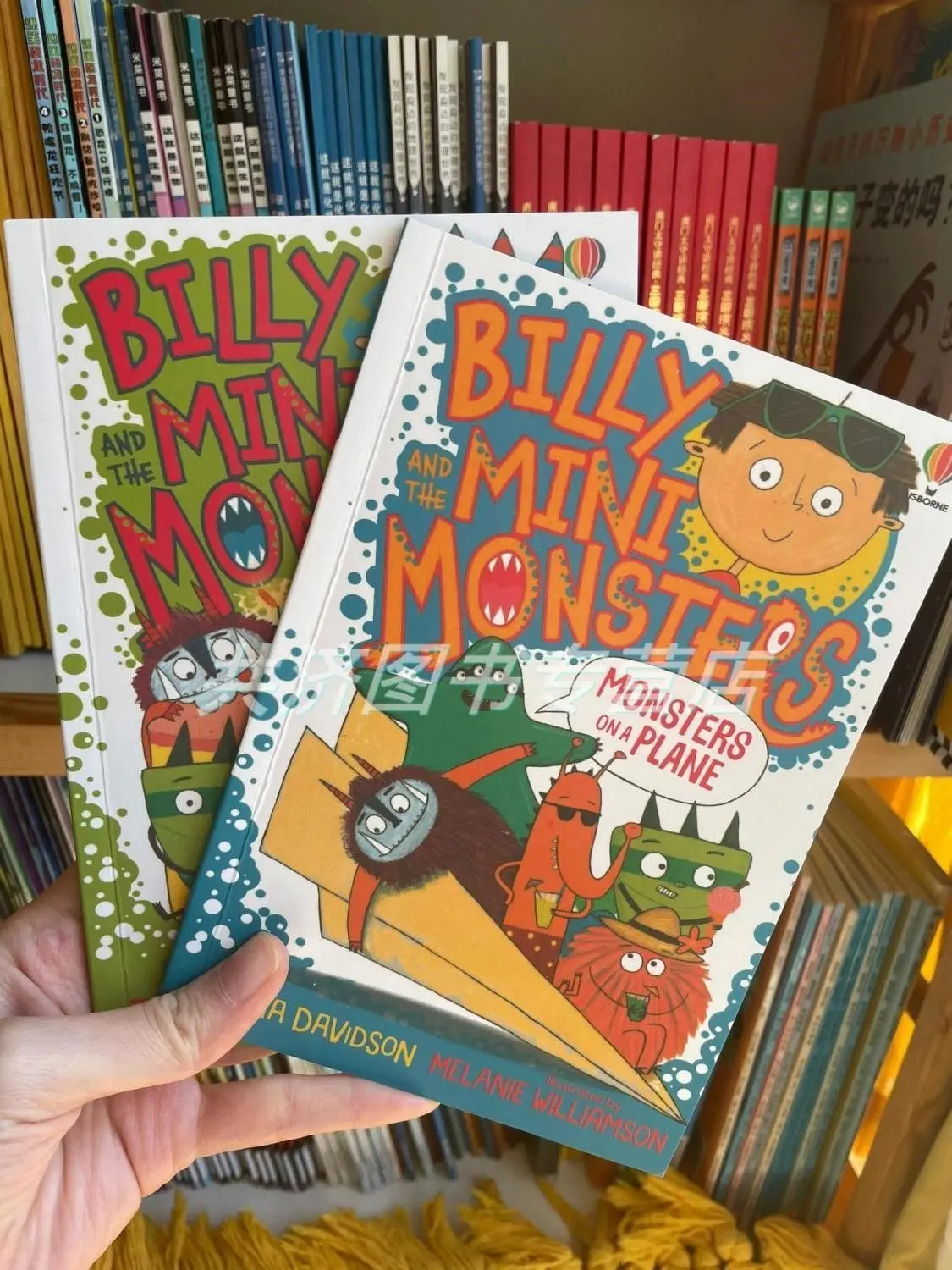 

Audio version of "Billy and the Mini Monsters" - 15 volumes in English with audio content included