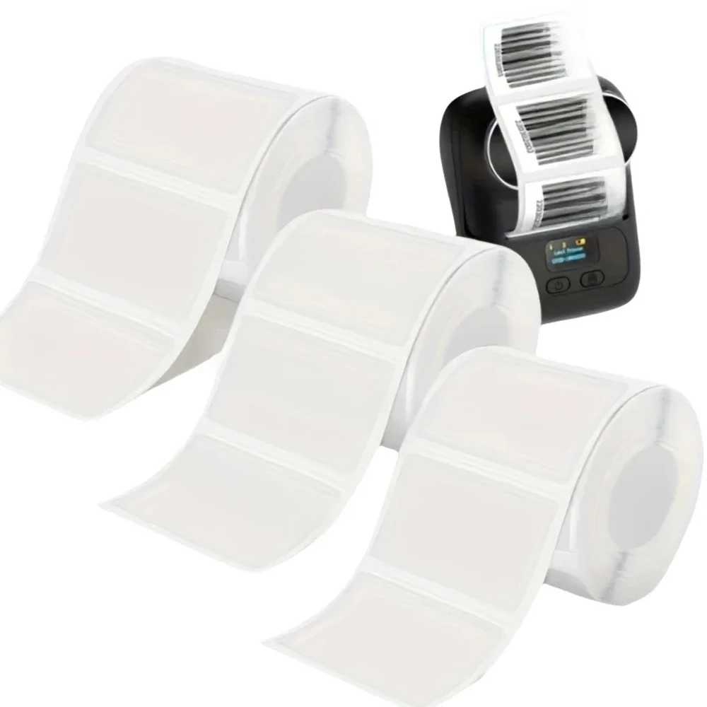3 Rolls 50X30mm Universal Thermal Label Paper Adhesive Label For M110 M220 M221 M120 DIY Logo Barcode Sticky FOR E210 P50 P1