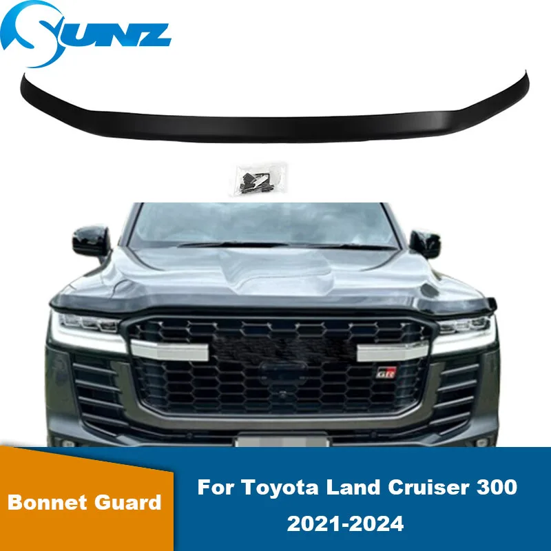 

Bug Shield For Toyota Land Cruiser 300 2021 2022 2023 2024 Hood Bonnet Deflector Bonnet Guard