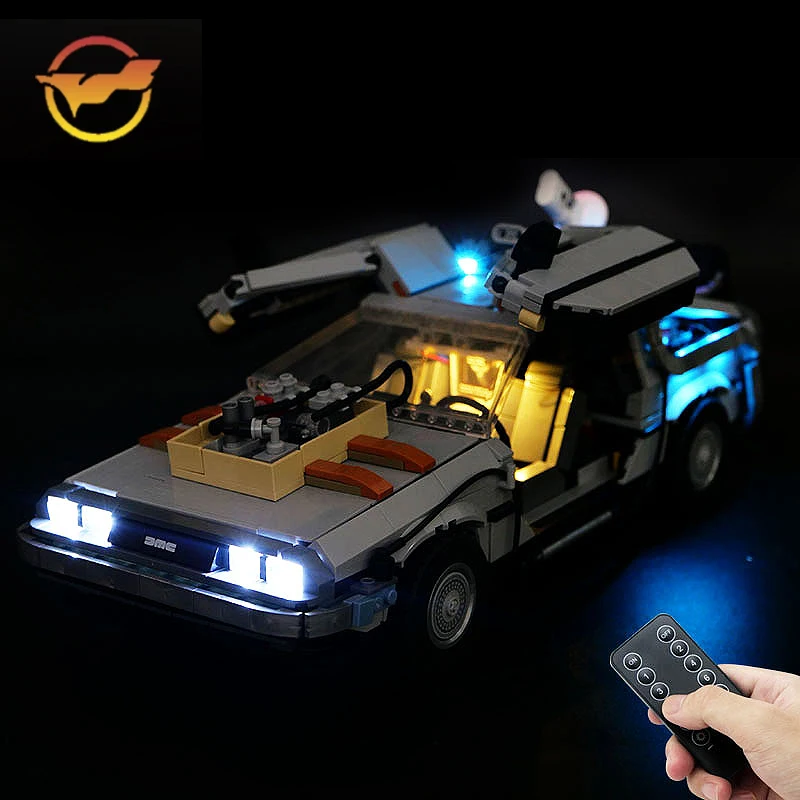 

LED Kit For Lego 10300 Back to the Future Time Machine Building Blocks Toys Lamp Set (Only Lighting ,Without Blocks Model)