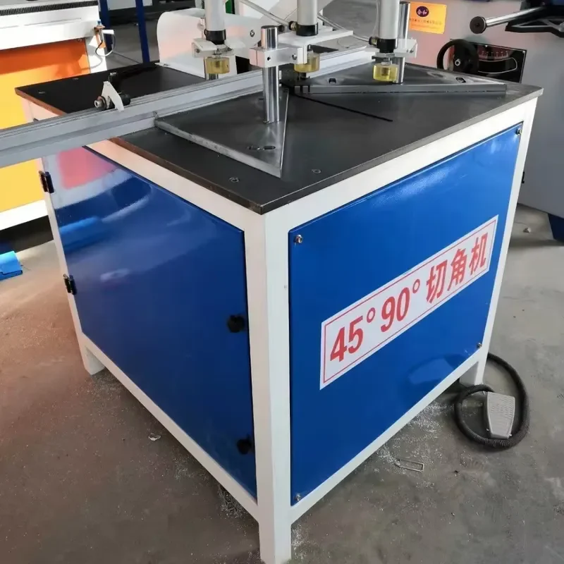 CE Certification New Aluminum Profile Cnc Double Head Cutting Saw Machine Multi Angle Aluminum Section Photo Frame Cutter
