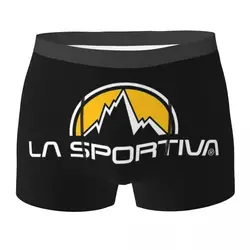 Boxer Underpants Shorts La Sportiva Merch Panties Men's Soft Underwear for Homme Man Boyfriend Gifts