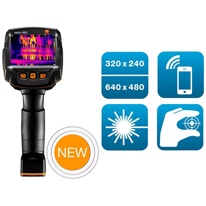 Infrared camera   320 x 240 pixels, manual focus, APP