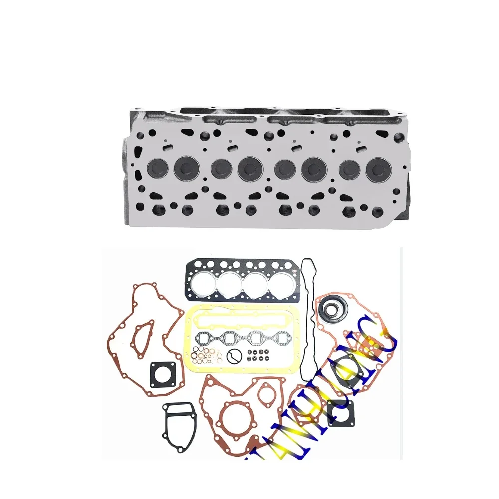 S4L Complete Cylinder Head Assy &Engine Gasket Kit for Mitsubishi Engine Parts