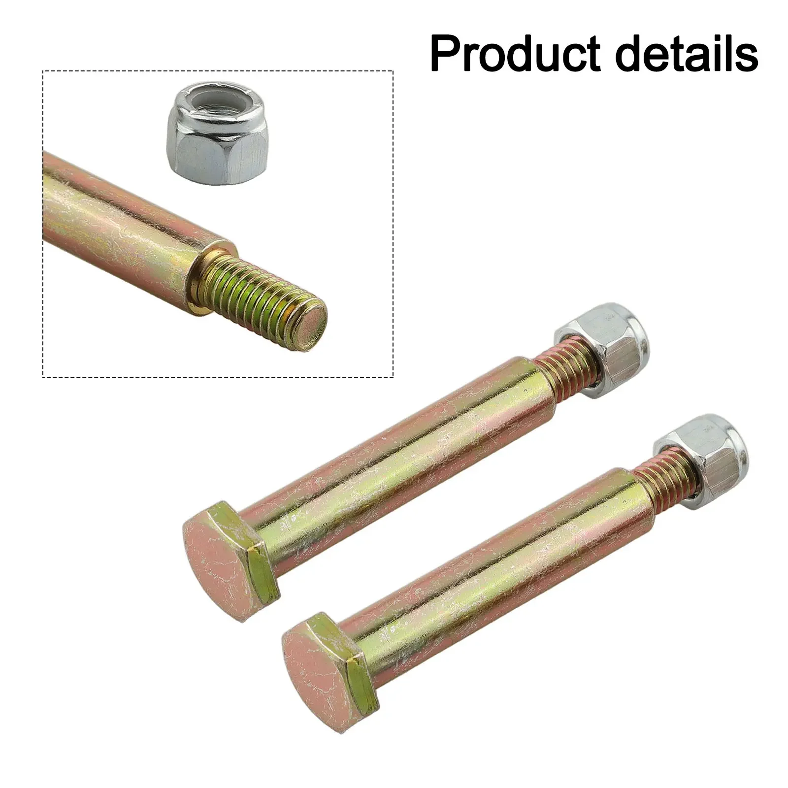 

2 Set Deck Wheel Bolts And Lock Nuts For 738-3056 938-3056 137644 184219 For Several Different Riding Mowers And Turns