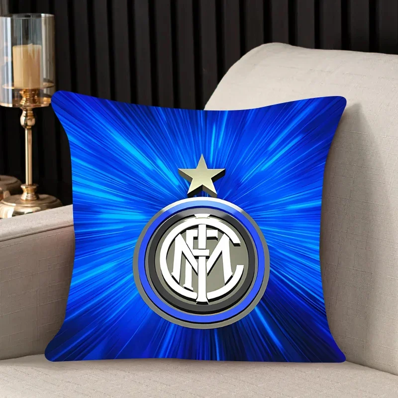 Pillow case FC Inter 40x40 home decor  Printed Sofa pillowcase Backrest Chair Cushion Cover Fashion Custom Gift