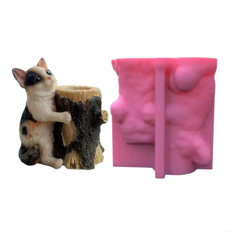 

U6XC Quality Design Silicone Mold for Crafting and Decoration Storage Holder