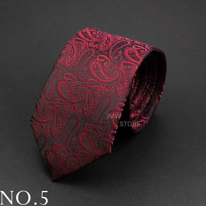 Neue Design Hochzeit Männer Krawatte Grau Braun Grün Paisley Blume Krawatten Männer Business Dropshipping Bräutigam Kragen Zubehör Geschenk – Detail 5