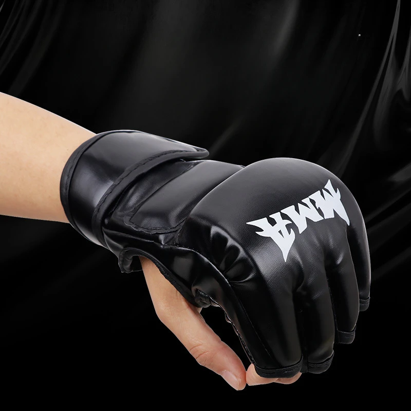 

High-Quality Training Gloves MMA and Martial Arts, with Thickened Fingers Added Protection Flexibility, Suitable for Adults Kids