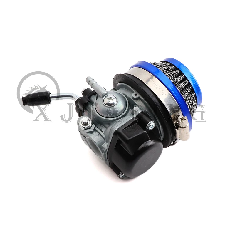 Motorcycle 19mm Carb Carburetor Air Filter Mainfold Assembly For 2stroke 47cc 49cc Mini Moto Pocket Bike Dirt Pit Bike ATV Quad