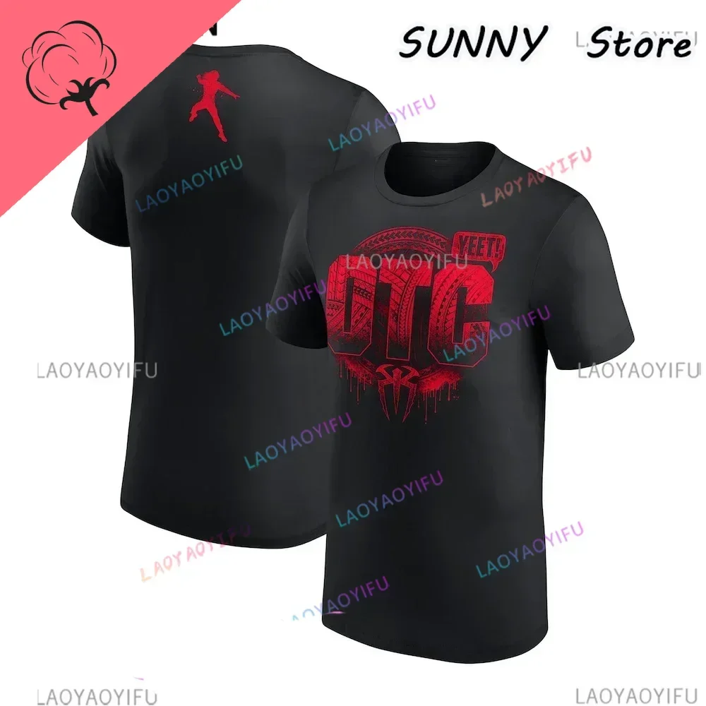 2024 Men's  Roman Reigns OTC Yeet T-Shirt Youth Child Wrestling Fans Must Have Unisex Tee Clothes