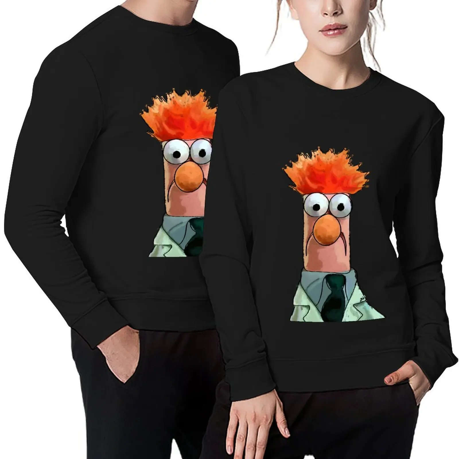 

Original Beaker Sketch Pullover clothes for men anime clothing male clothes autumn clothes men's sweatshirts