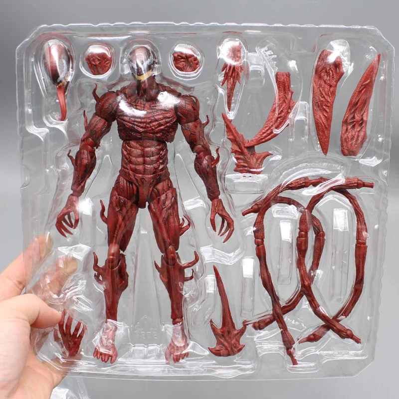 22CM S.H.Figuarts MARVEL CARNAGE THERE BE CARNAGE Anime Figure Model Toy Action Figures Collection Doll Pvc