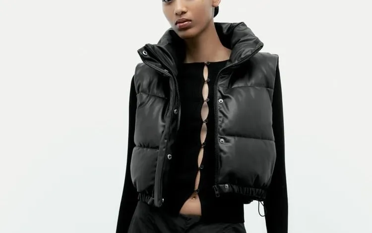 

Жилеты Жилеты Толстые женские двубортные с стулом Зимний флисовый стеганый на молнии Расслабленный Уютный незамерзающий многослойный ретро