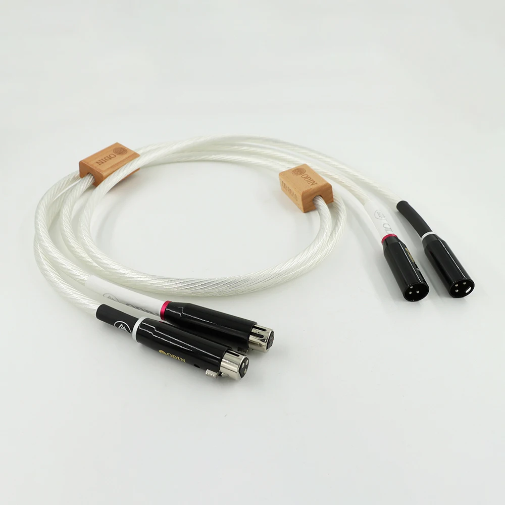 One pair Nordost ODIN 2 Audio Cable HIFI XLR To XLR Balanced line Audiophile grade Amplifier mix mixer Interconnect wire