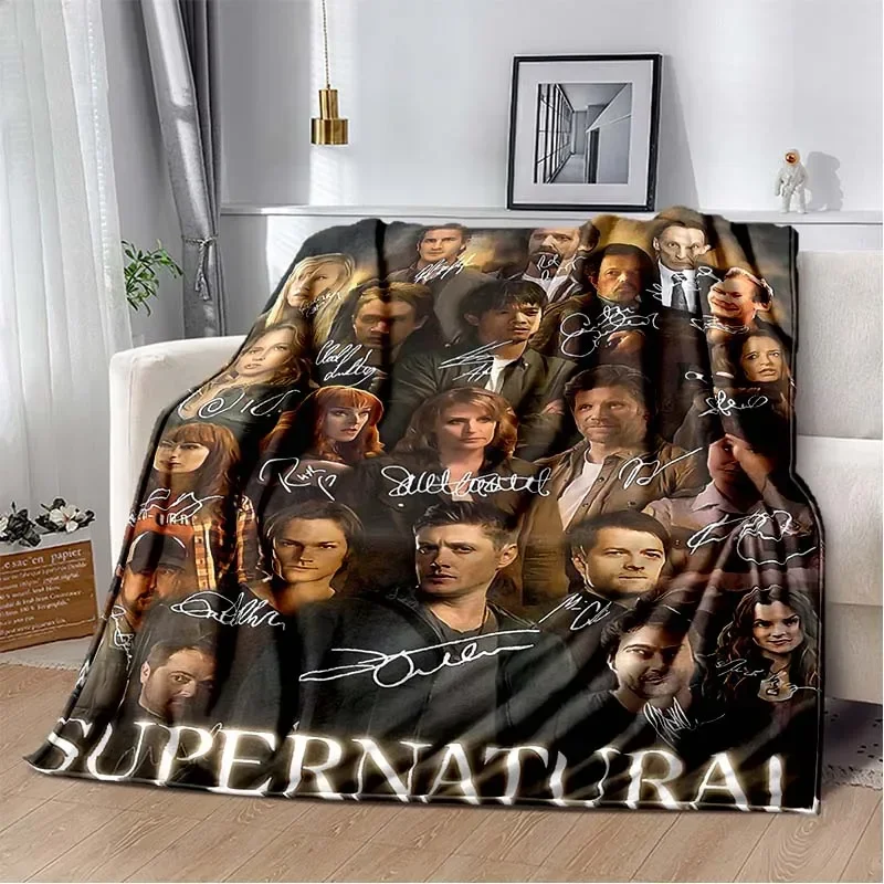 3D Supernatural Region Printed Blanket,Fashion Soft Cozy Living room Bedroom Office Sofa Bed Travel Blanket Birthday Gift