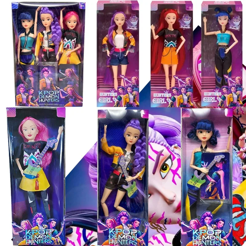 

Kpop Demon Hunters new Vinyl Doll Charming toy ornaments decorative charactors Lovely design for kids surprise presents