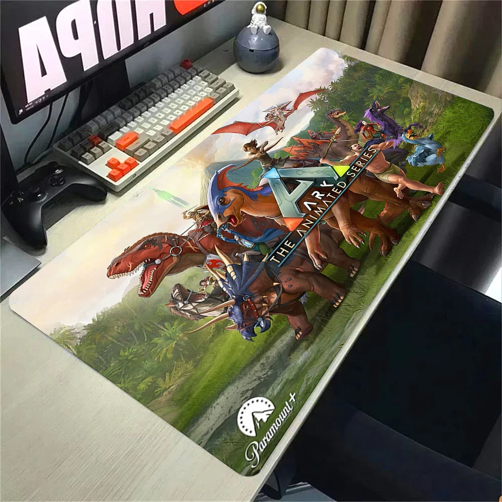 XXL ARK Survival Evolved Mouse Pad Dinosaur Cartoon Lockedge Large Gaming Mousepad Computer Gamer Keyboard Mouse Mat PC Deskmat #2
