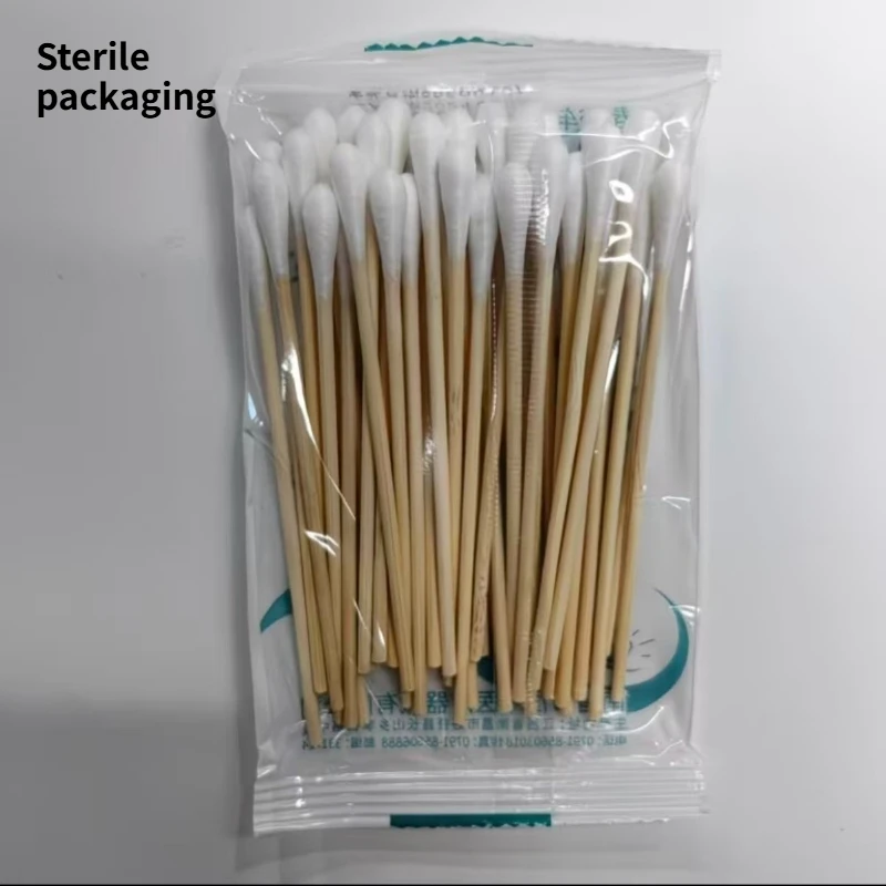 Dentist Chun Lian Medical Cotton Swab Disposable Sterile Cotton Swab Sterilization Hospital and Clinic Beauty Disinfection
