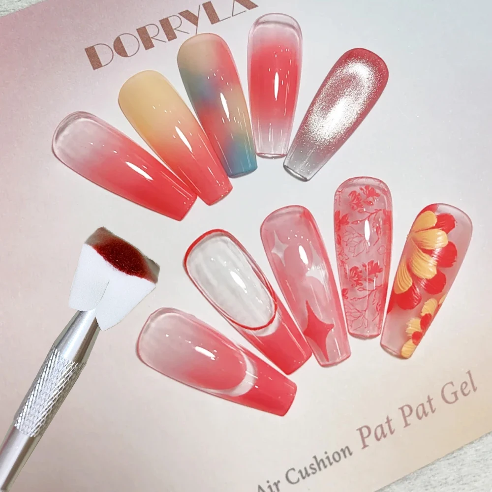 ชุดแปรงแต่งเล็บแบบสี่เหลี่ยมจตุรัส 100/50 ชิ้น สำหรับไล่สี/ทาแป้งบลัชออน/เจลขัดเงา อุปกรณ์ทำเล็บ