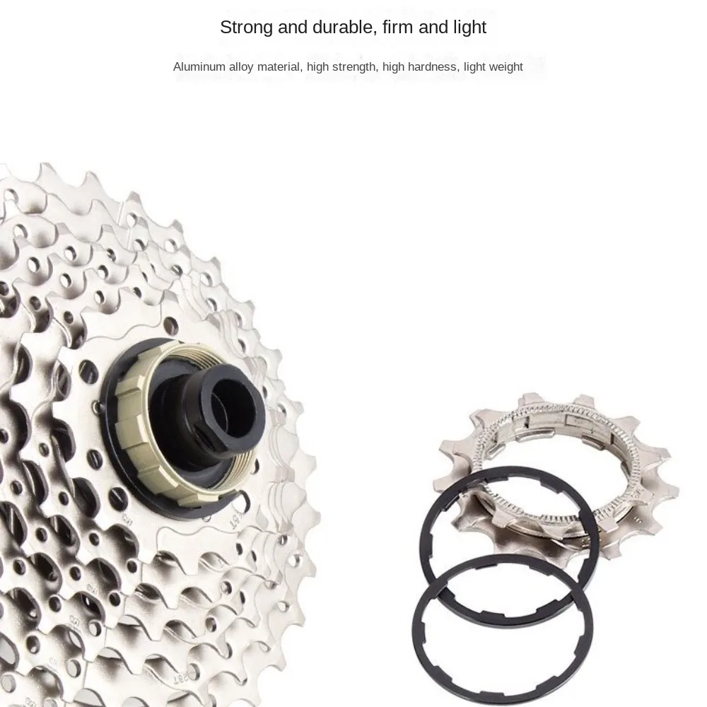 Bicycle Hub Washer Aluminum Alloy Road Bike MTB Bottom Bracket Spacers 1/1.5/1.85/2/2.18/2.35mm Cassette Flywheel Spacer