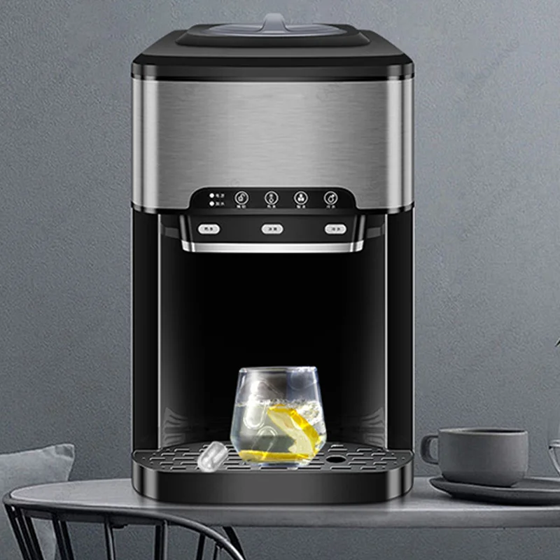 Stainless Steel Countertop Ice Maker, 48Lbs/24H Fast Bullet Ice Machine for Home Kitchen