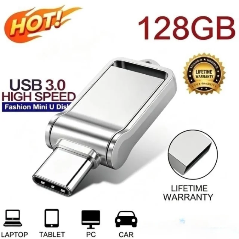 Usb Pendrive 256GB High Speed Flash Drive 128GB Flash Memory Card Orignal USB3.0 Stick for PC/mac/windows Key Pen Drive Type C