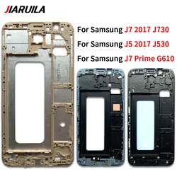 New For Samsung J5 J7 2017 J530 J730 J5 J7 Prime G570 G610 Housing Middle Frame Bezel Middle Replacement Parts Middle Frame