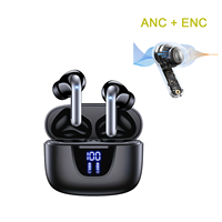 Active Noise canceling Wireless stereo headphone bluetooth In-Ear ENC TWS earphone headset earbuds for xiaomi lenovo air pods