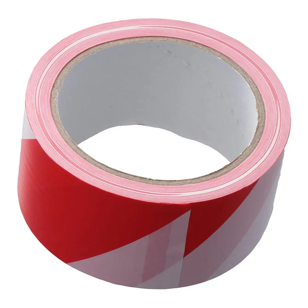 High Visibility for Outdoor Construction Barrier Tape Red White Barricade Tape Caution Tape Non-Adhesive Safety Warning Tape