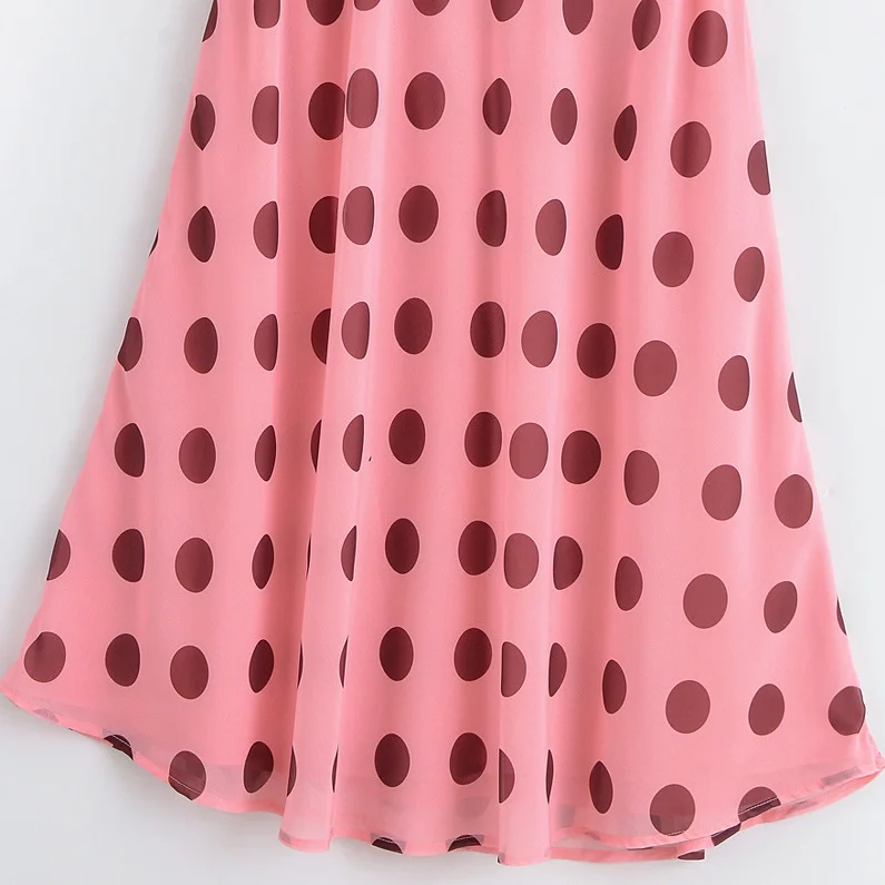 

Summer Vaion Sle Long Dr V-Ne Pleated Knot Decor Ci Walk Clean Fit A-Line Skirt No Brand Other Material