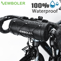 NEWBOLER Handlebar Bag Bicycle Bags Waterproof Frame Pannier Bag Multifunction Portable Shoulder Waterproof Bag Bike Accessorie