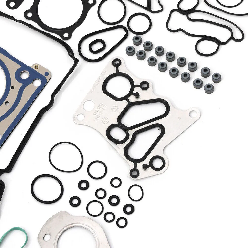 Overhaul Gasket Seals Kit Fit for Mercedes-Benz W203 W204 W211 M271 1.8 Kompressor 2710160520 2710140004 2710140104 2711840280